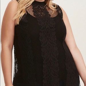 Black Lace Top